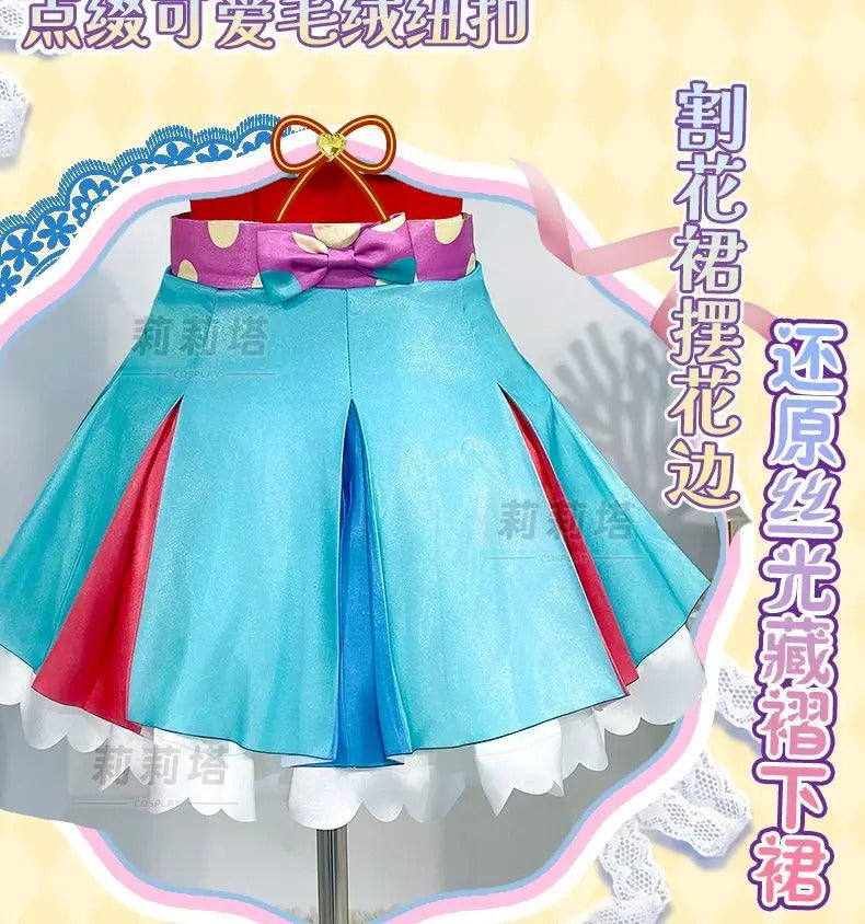 Minami Mirei Anime PriPara cosplay initial costume party Carnival sweet lolita dress accessories props full set woman uniform