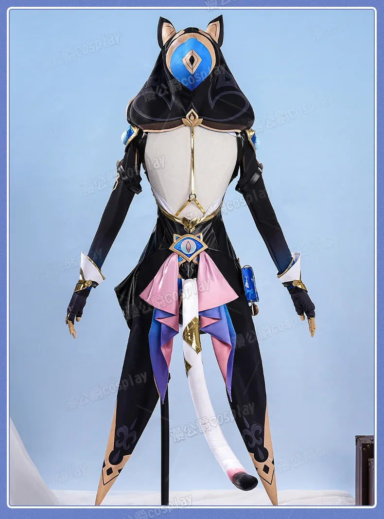 Cipher Cosplay Costume Game Honkai:Star Rail Uniform Halloween Carnival Party Christmas Play Role Clothes Clothing for Women