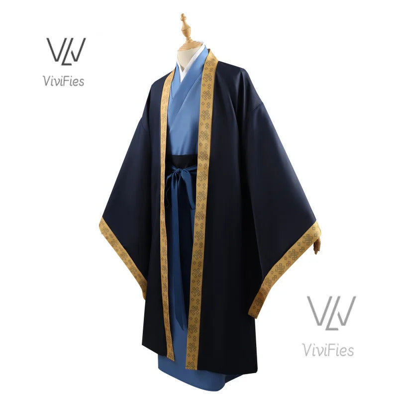 Maomao Jinshi Cosplay Costume Kusuriya no Hitorigoto The Apothecary Diaries Jinshi Wig Hanfu Green Uniform Kimono Headress Suit