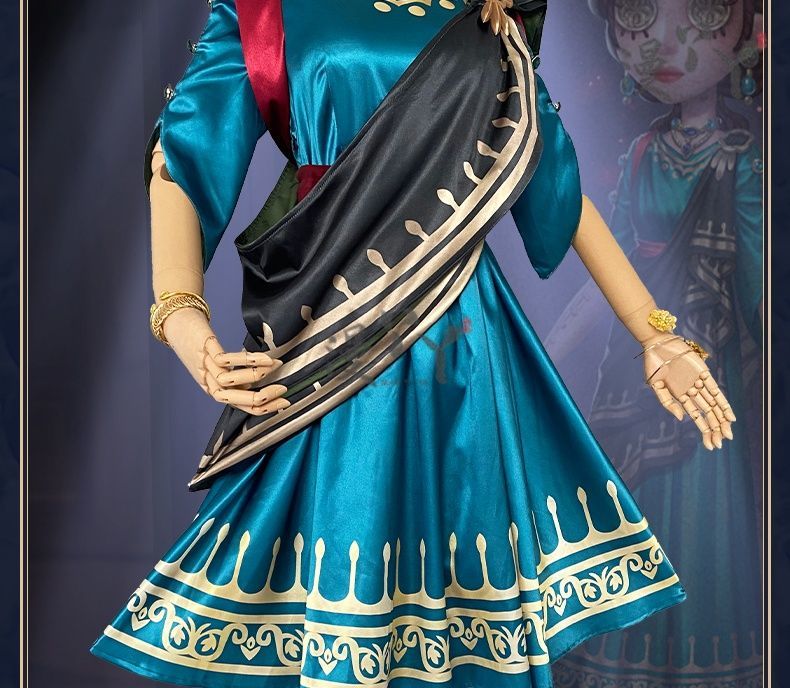 Game Identity V Emily Dyer/Doctor Cosplay Costume Elegant Gorgeous Formal Dress Carnival Role Play Clothing