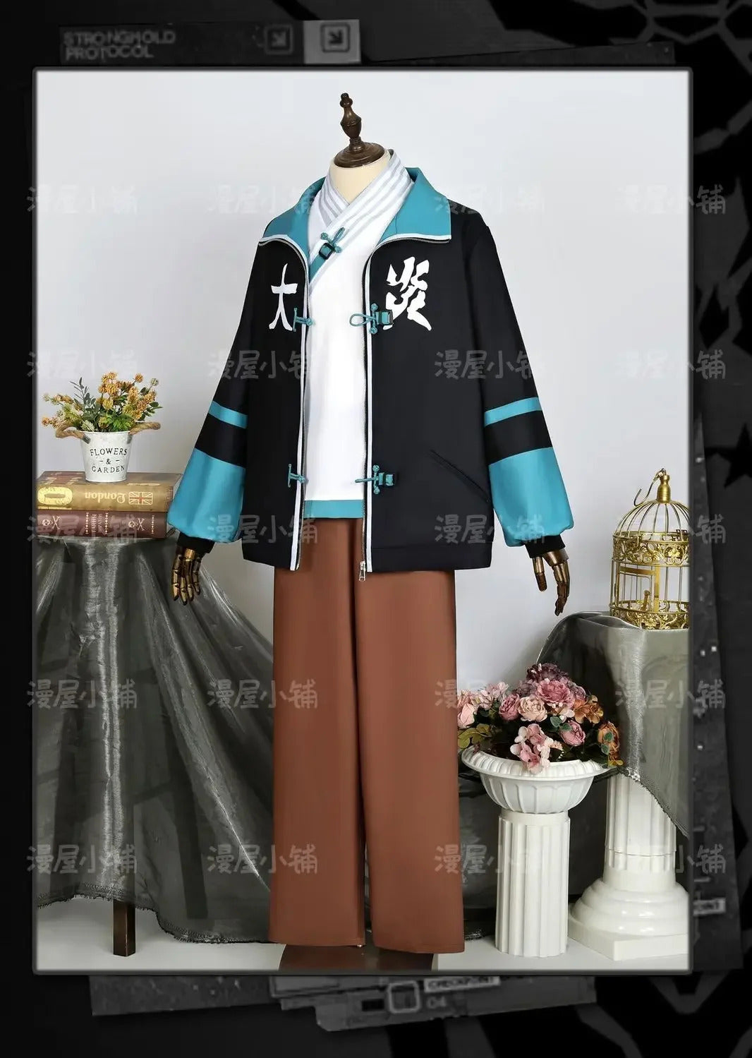 Shusheng-N Game Arknights Yan Cosplay Costume Uniform Halloween Carnival Party Christmas Play Role Clothes Clothing