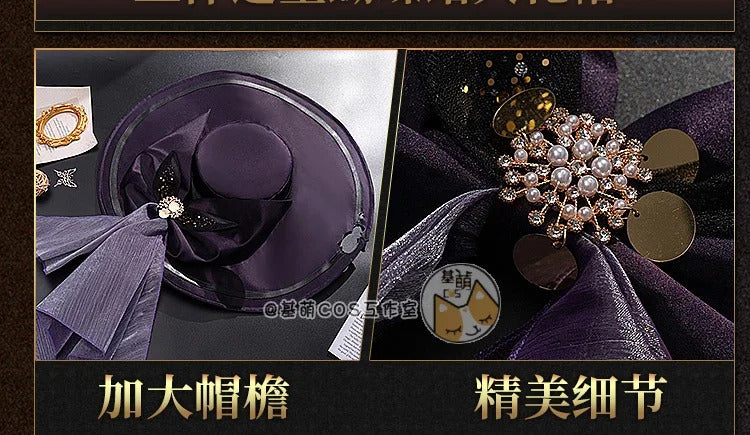 Reverse:1999 Isolde Vereinsamt Cosplay Costume Uniform Halloween Carnival Party Christmas Play Role Clothes Clothing for Women