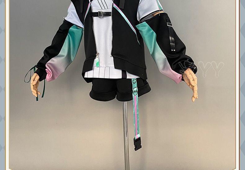 Vtuber VirtuaReal Aza Game Suit Youthful Handsome Fashion Leisure Uniform Cosplay Costume Halloween Party Outfit