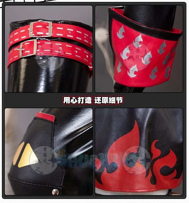 Shusheng Zenless Zone Zero Burnice Whita Game Suit Lovely Uniform Cosplay Costume Halloween Party Role Play Outfit Women S-XXL