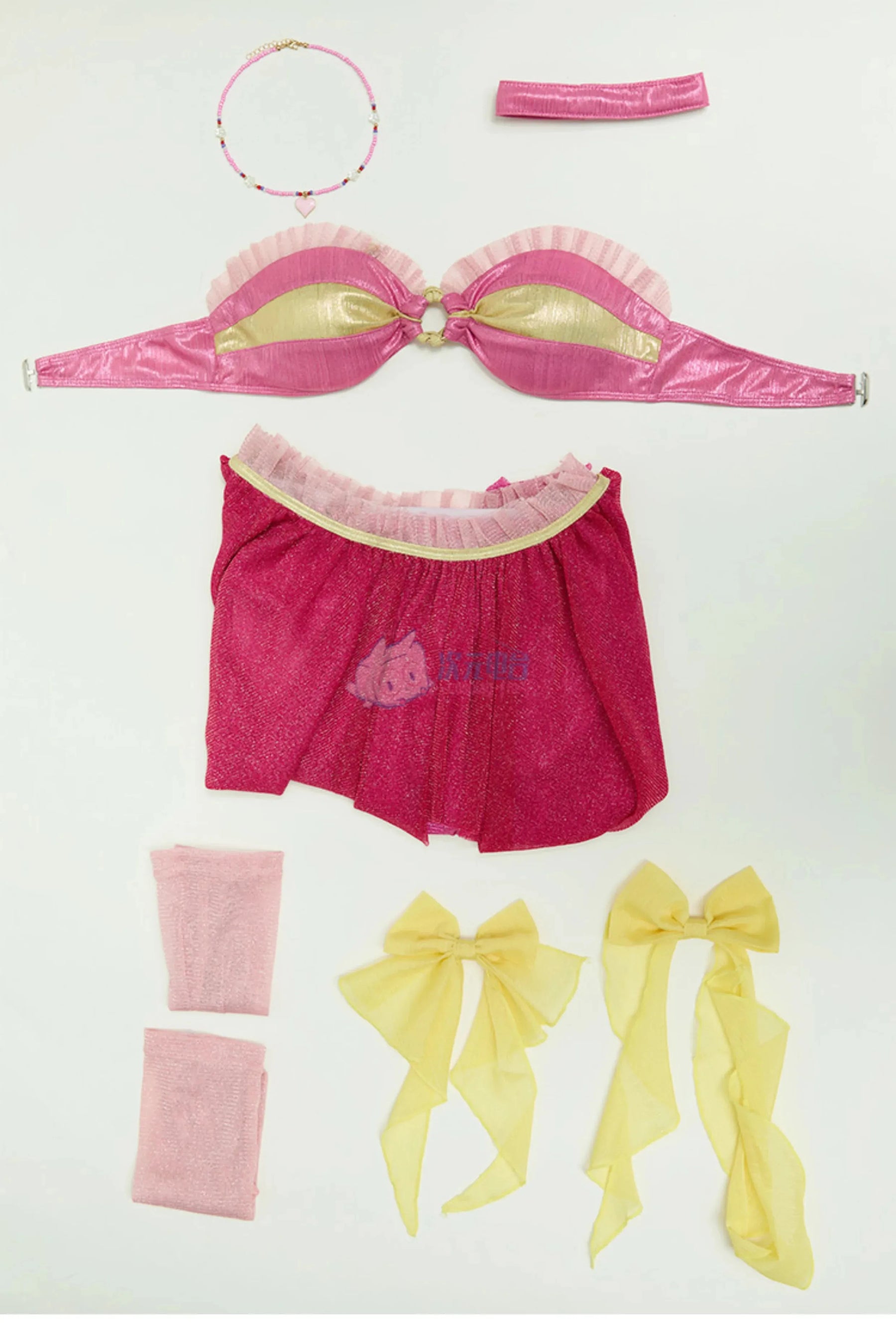 Movie Musa Cosplay Costume Halloween party sexy dress accessories prop wing set women beach sexy swimsuit uniform