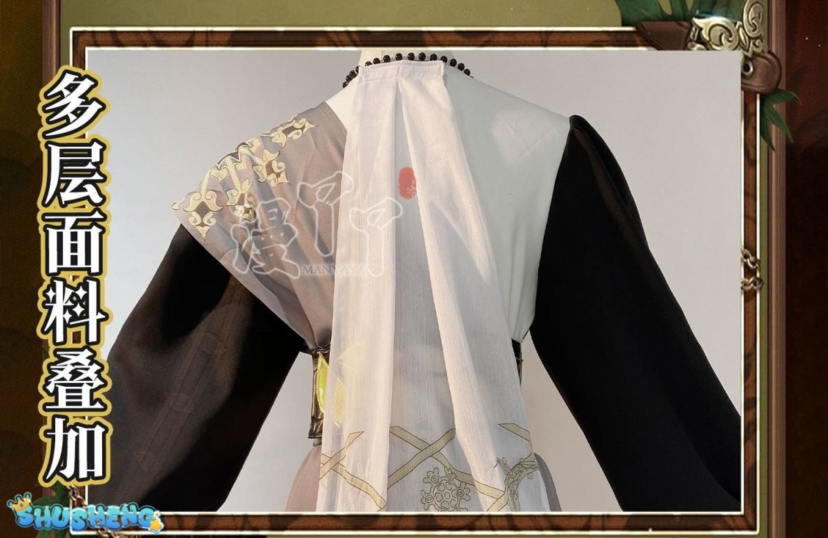 Identity V Aesop Carl Undertaker Cosplay Costume Cos Game Anime Party Uniform Hallowen Play Role Clothes Clothing