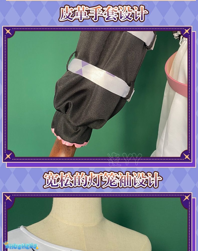 YouTuber VTuber Mococo Abyssgard Cosplay Costume Party Suit Top Skirts Halloween Uniform Anime Clothing Custom Made Shoes