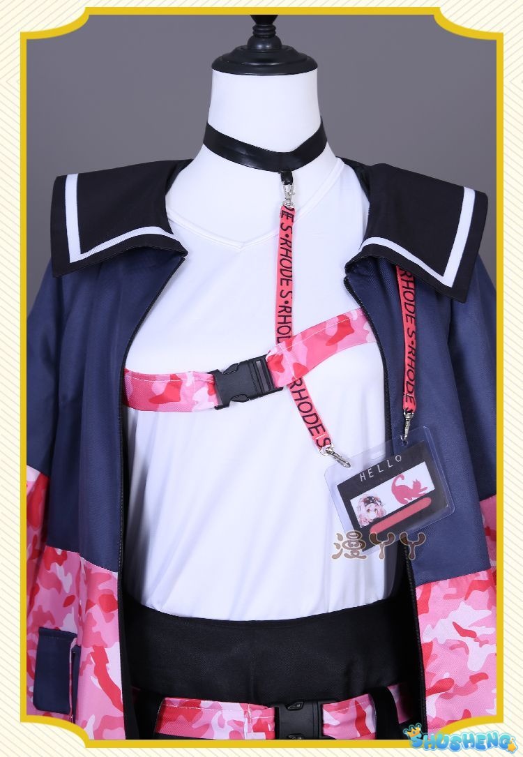 Anime Goldenglow Cosplay Costume Arknights Lovely Goldenglow Uniform Women Outfit Suit Wigs Tail Shoes Cosplay Costume Hot Sale