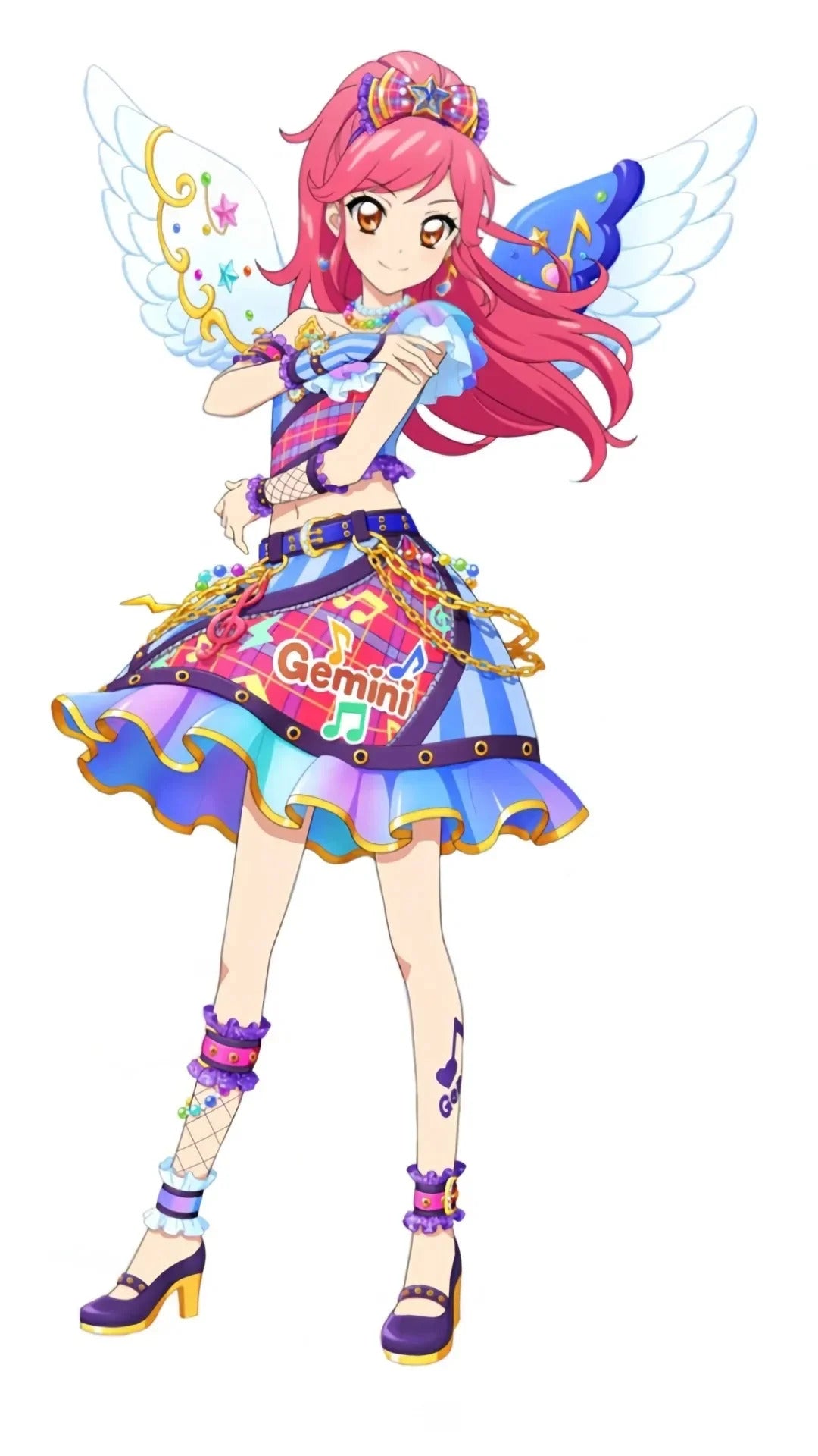 Anime Aikatsu !Otoshiro Noeru Hoshimiya Ichigo Cosplay constellation Costume Girl Sweet Lolita Dress Wing Prop Halloween Uniform