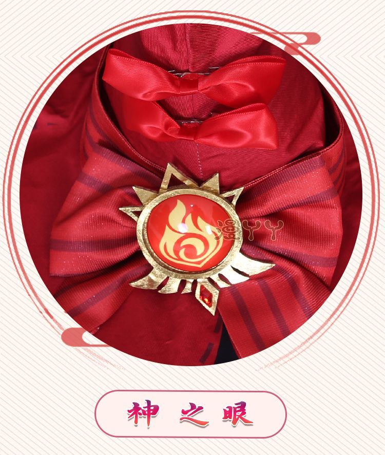 Klee Blossoming Starlight Cosplay Genshin Impact Klee New Skin Cosplay Wig Halloween Party Outfits for Girls