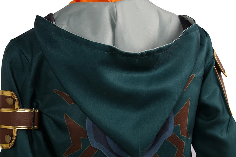 LOL Arcane Ekko Guardians of the Future Cosplay Costume Cos Game Anime Party Uniform Hallowen Play Role Clothes Clothing