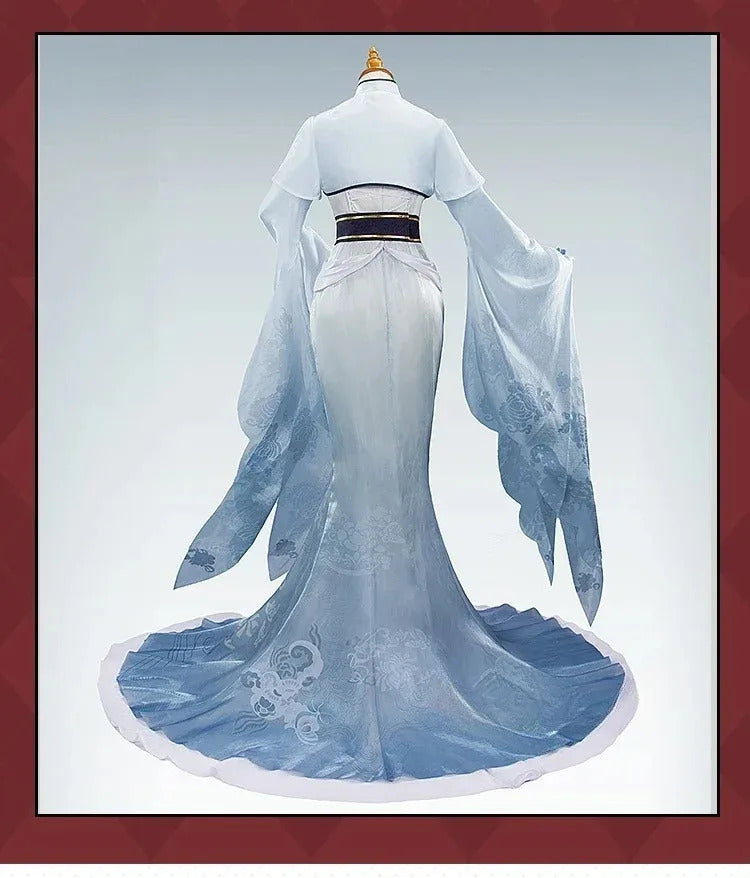 Chen Hai Game Azur Lane Cosplay Costume Halloween Party Chinese Sexy Cheongsam Dress Accessories Props Wig Uniform Woman Set