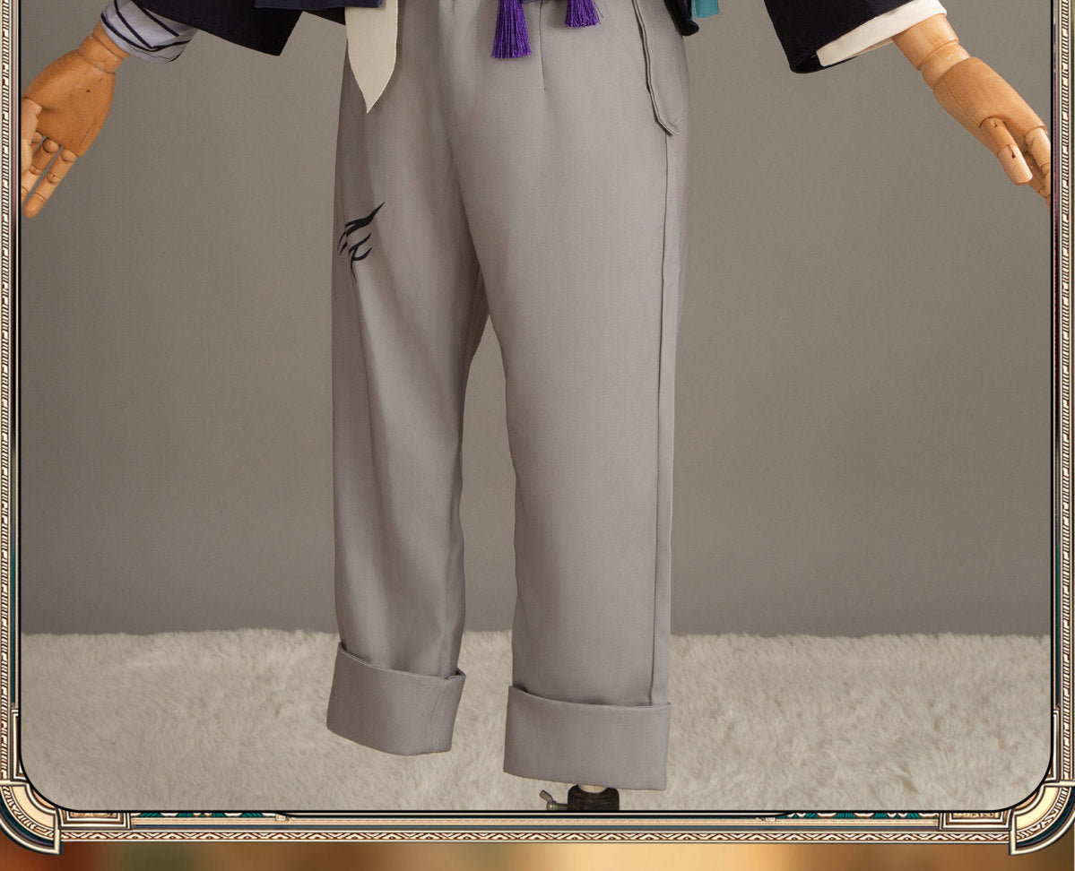 Aventurine Cosplay Costume Honkai Star Rail Carnival Uniform Anime Halloween Costumes Men Game Character Outfits