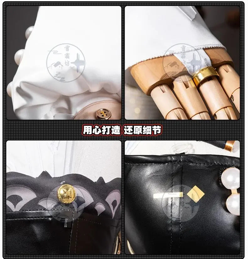 Zenless Zone Zero Astra Yao Cosplay Costume Under the crystal lamp Uniform Halloween Carnival Party Christmas Play Role Clothing