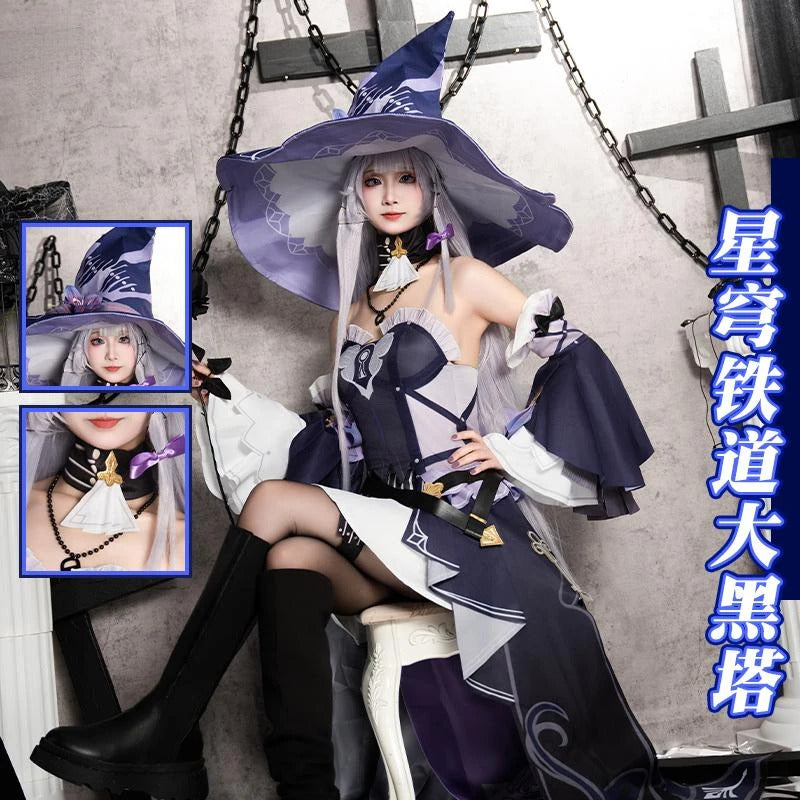 Honkai: Star Rail The Herta Cosplay Costume Uniform Halloween Carnival Party Christmas Play Role Clothes Clothing for Women
