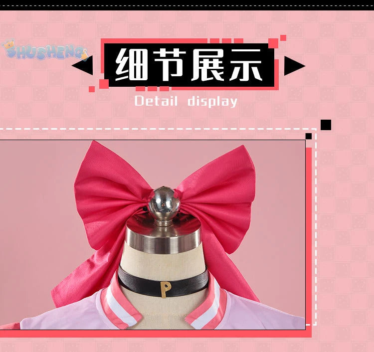 Powerpuff cos Girls Blossom Bubbles Buttercup Cosplay clothing Sweet Loli Hair accessories gloves props Halloween Uniform S-XXXL