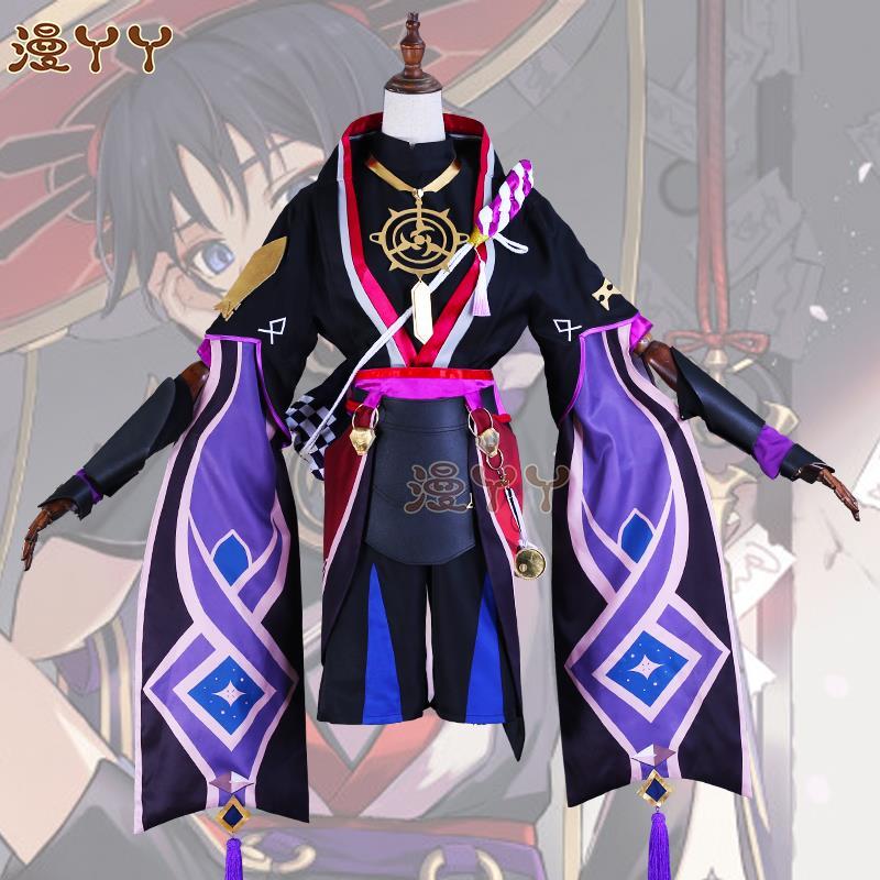 Wanderer Balladeer Cosplay Genshin Impact Scaramouche Cosplay Costume Outfits Sets Game Genshin Impact Christmas Cosplay Costume