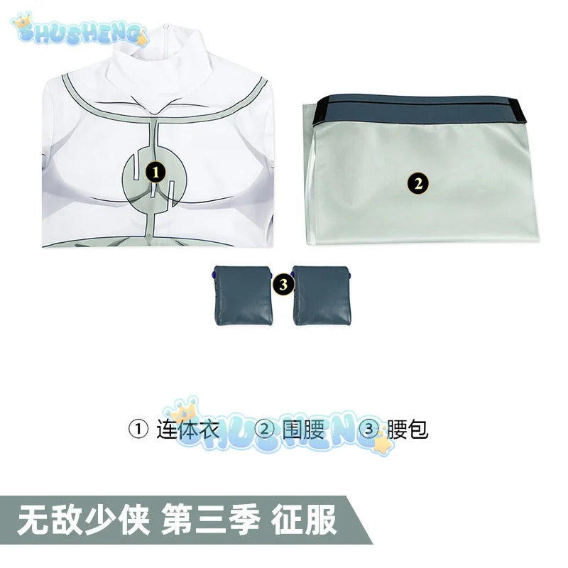Invincible Season 3 Thragg Cosplay Costume Uniform Halloween Carnival Party Christmas Play Role Clothes Clothing for Men