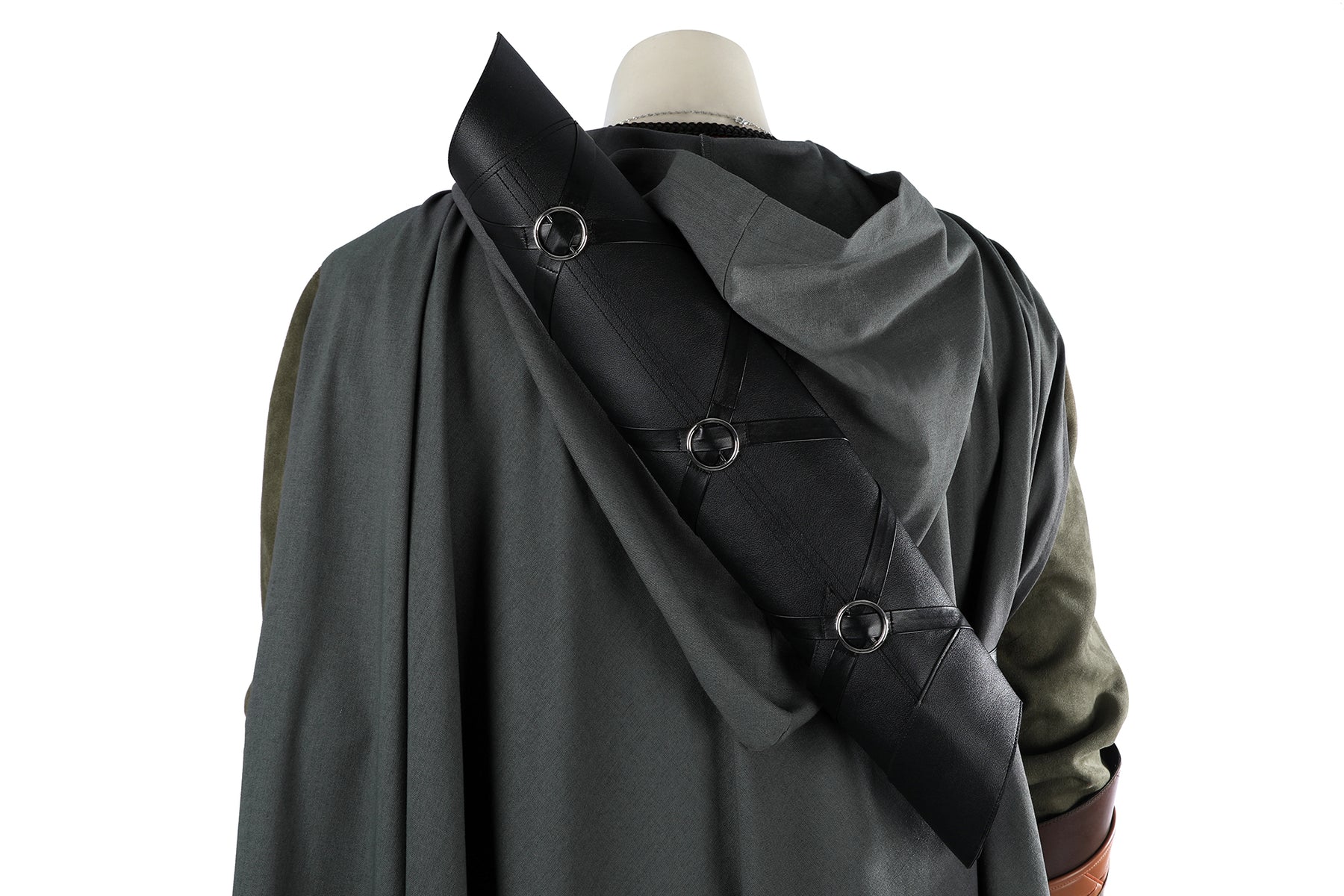 Movie Aragorn Cosplay Outfits Men's Aragorn Fighting Uniform Custom Made