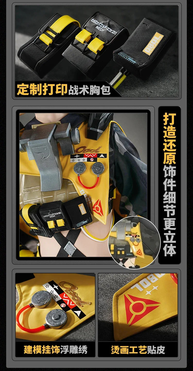 Trigger Cosplay Costume Game Zenless Zone Zero Uniform Halloween Carnival Party Christmas Play Role Clothes Clothing
