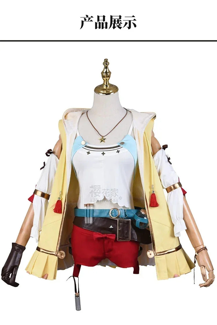 Game Atelier Ryza: Ever Darkness & the Secret Hideout Reisalin Stout Cosplay Costume Uniform Halloween Carnival Party Clothing