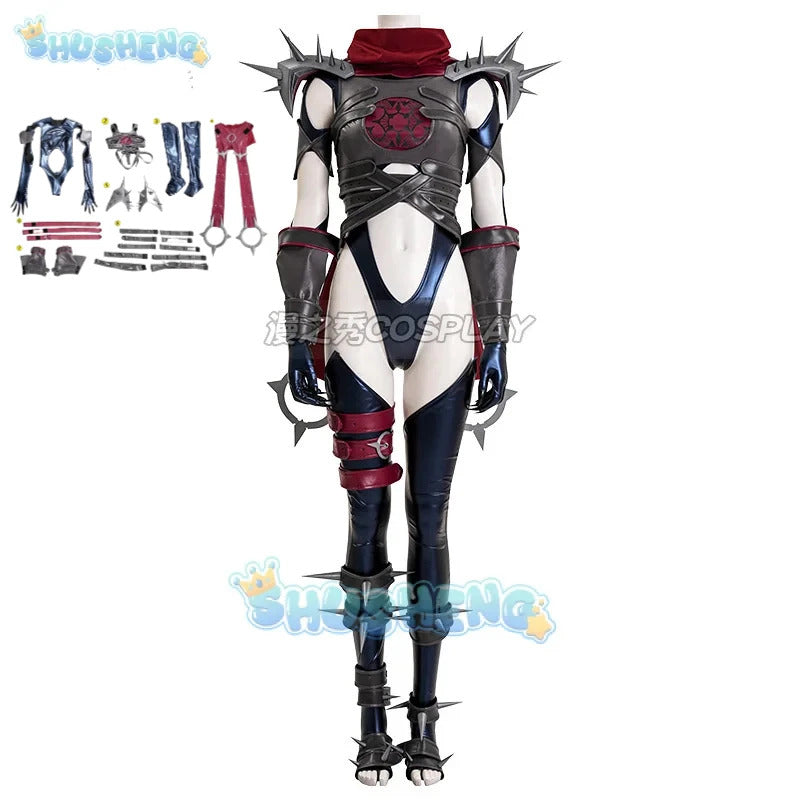 Invisible Woman Malice Cosplay Costume Uniform Halloween Carnival Party Christmas Play Role Clothes Clothing for Women