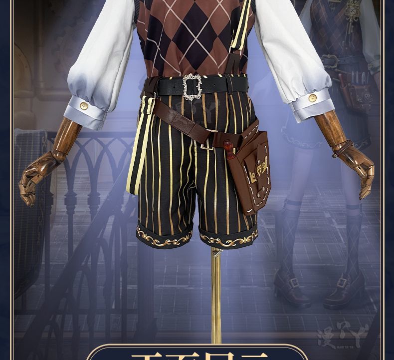 Game Identity V Mechanic Tracy Reznik Cosplay Costume Party Suit Shirt Vest Pants Halloween Uniform Anime Clothes