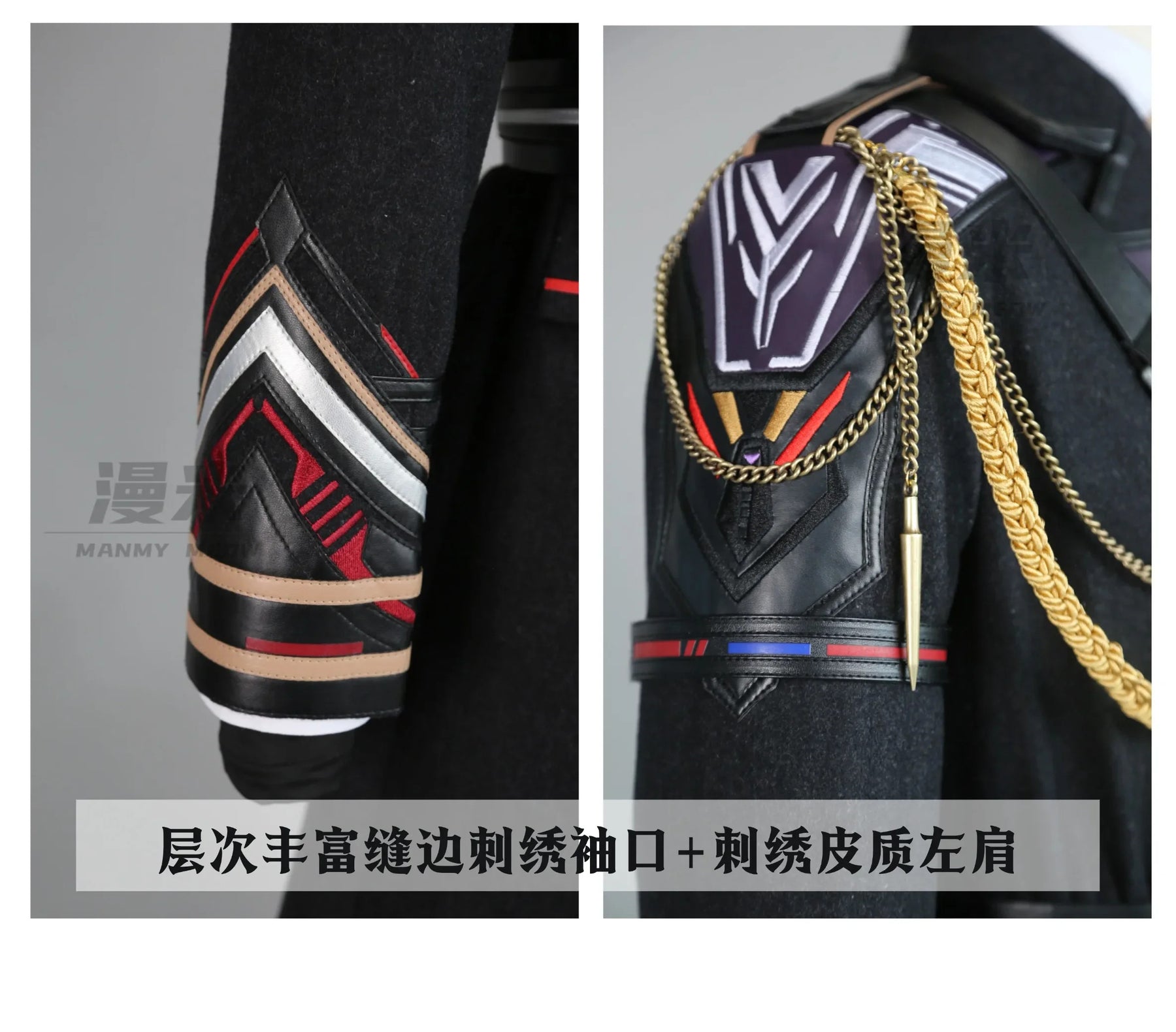 Shusheng-R Love And Deepspace Caleb Cosplay Costume Far Air Naval Officer Uniform Halloween Party for Women Men Carnival