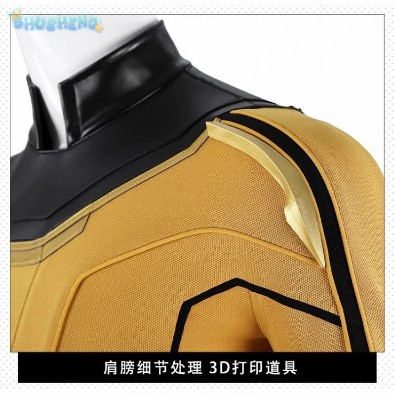 Movie Sentry Cosplay Thunderbolts Costume Halloween men's tight fitting jumpsuit shoes props fantasy combat uniform Net set