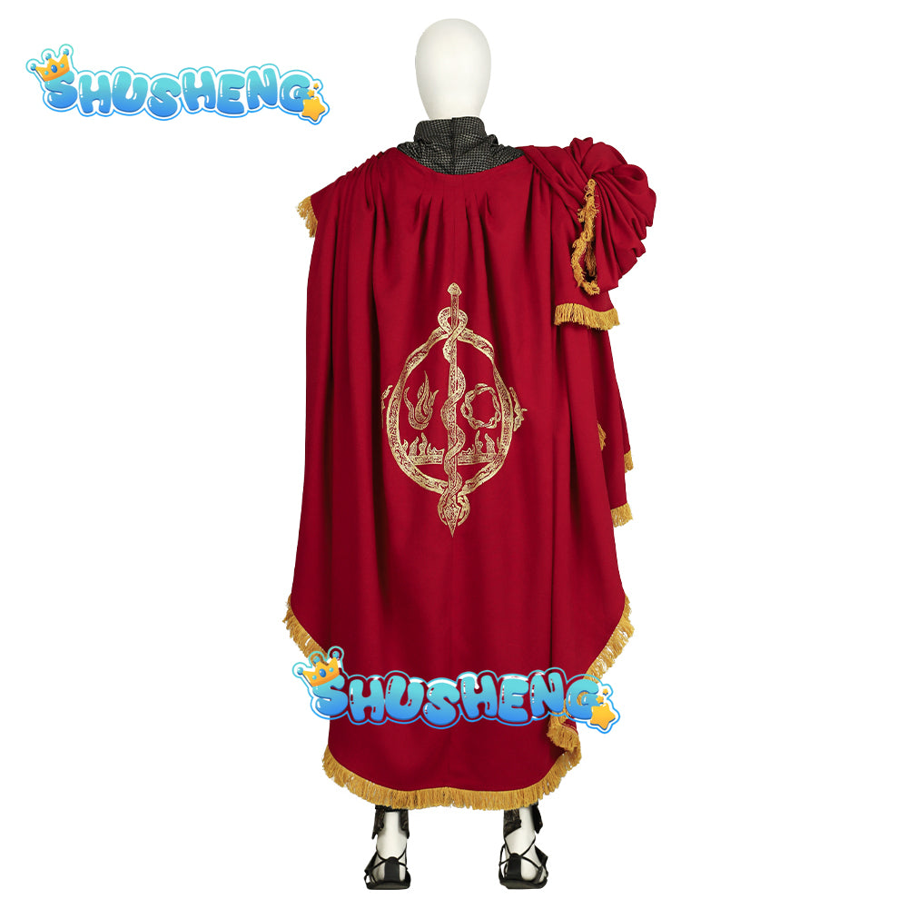 Game Cosplay Messmer the Impaler Costume Women Halloween Set Anime Shadow of the Erdtree Messmer the Impaler Cosplay with Cape