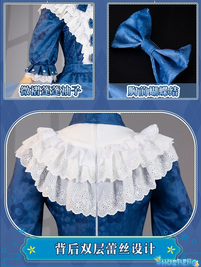 Identity V Game Sculptor Galatea Claude With The Star Of Interpretation clara Cosplay Costume Game Full Of Set