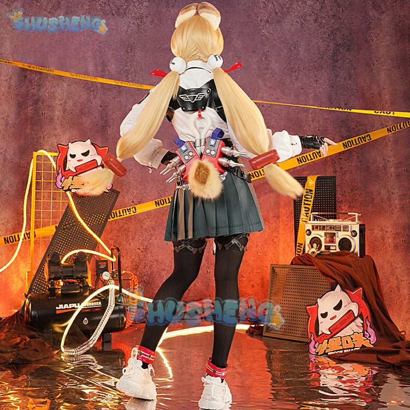 Game Zenless Zone Zero Alice Thymefield Cosplay Costume Uniform Halloween Carnival Party Christmas Play Role Clothes Clothing