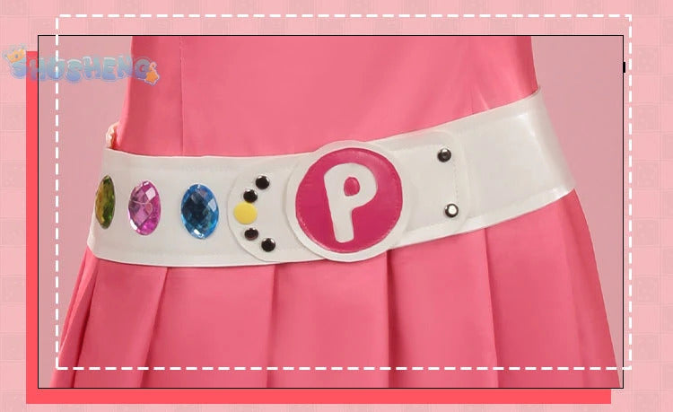 Powerpuff cos Girls Blossom Bubbles Buttercup Cosplay clothing Sweet Loli Hair accessories gloves props Halloween Uniform S-XXXL