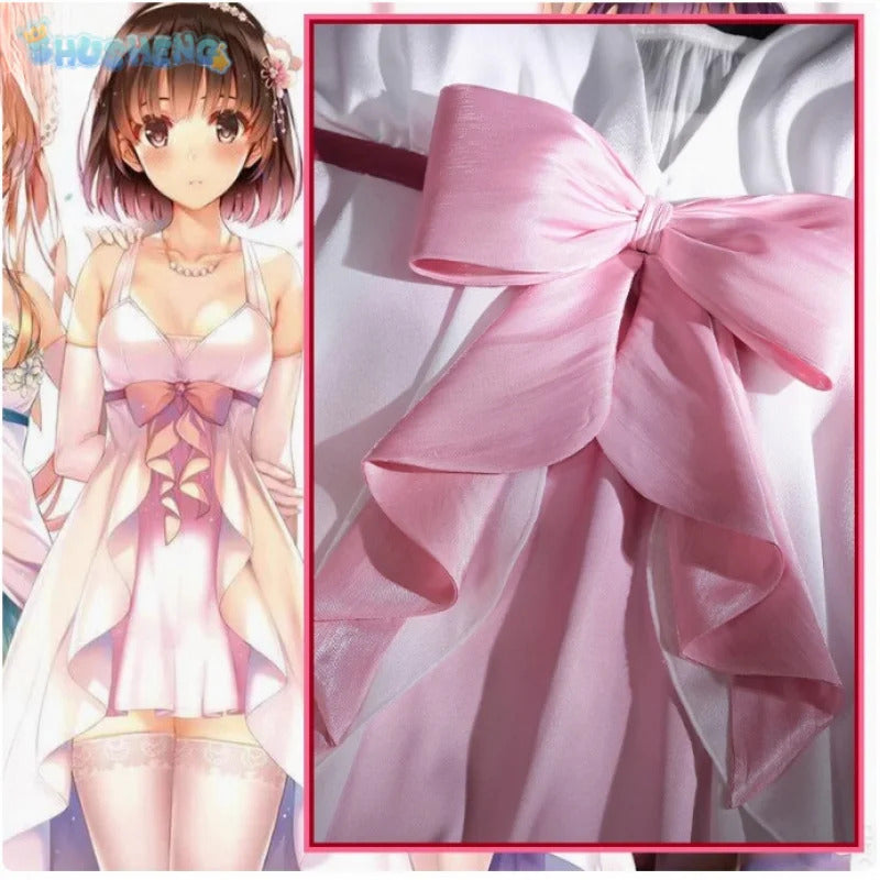 Megumi Kato Saekano: how to raise a strong girlfriend cosplay special dress Halloween costume new WOMEN'S sexy prop uniform