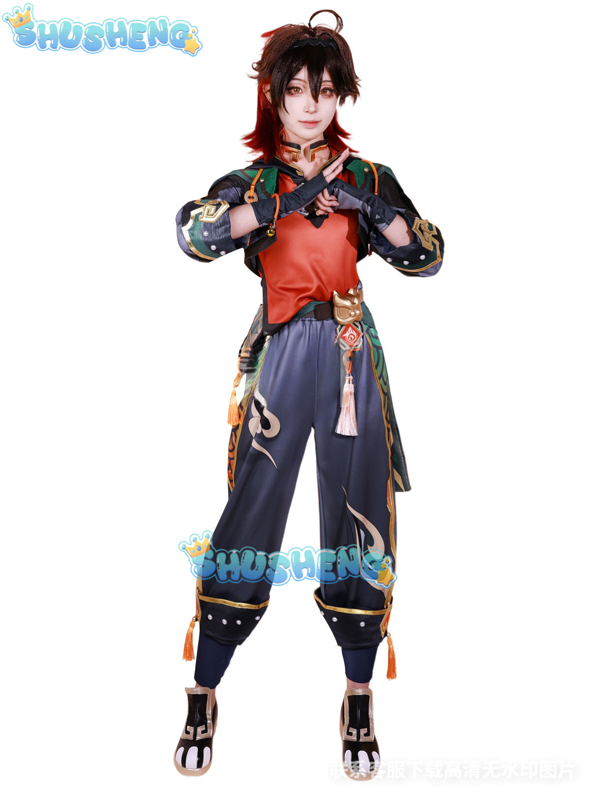 Game GenshinImpact Gaming Cosplay Costume Role Play Comic Con Hallowmas Party Wigs Anime