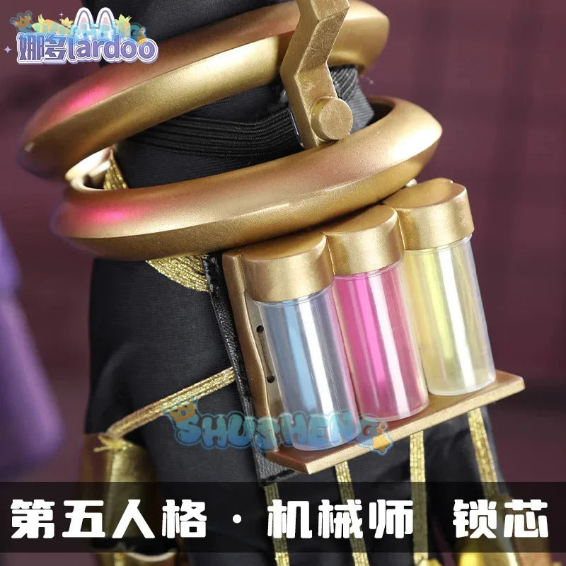 Game Identity V Mechanic Cosplay Costume Mechanic Lock Core Cosplay Outfit Tracy Reznik Role Play For Hallowmas Party