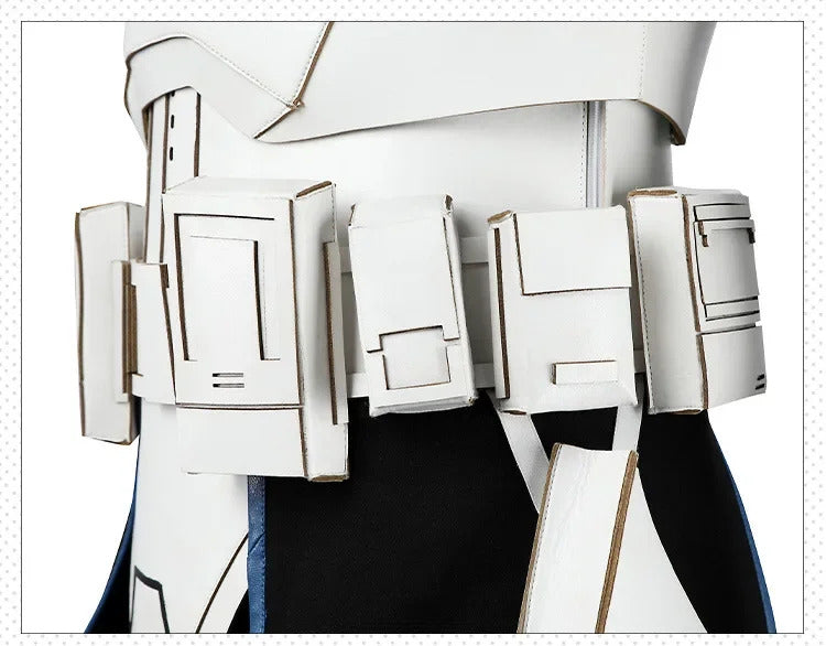 Captain Rex CT-7567 Movie Star Cosplay Costume Helmet shoes gloves waist bag prop set Halloween men women fantasy New uniform