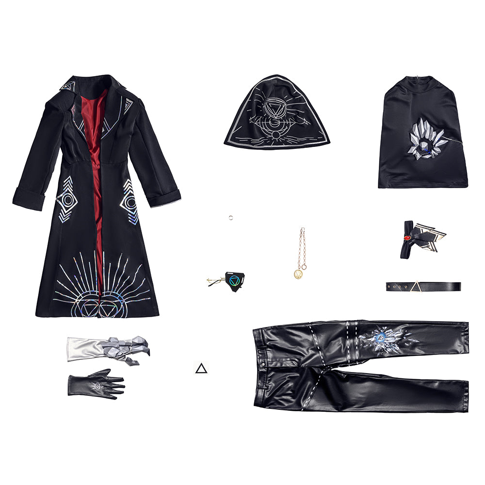 Identity V Norton Campbell Fool's Gold Stibnite Outfit Cosplay Costume Game Anime Party Uniform Halloween Role Clothes Clothing
