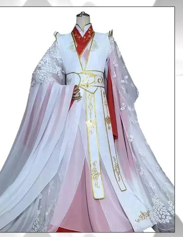 Shusheng-R Novel Heaven Official's Blessing Xie Lian Cosplay peacock Costume Halloween Carnival Chinese Style Fashion Hanfu Dress Man Set