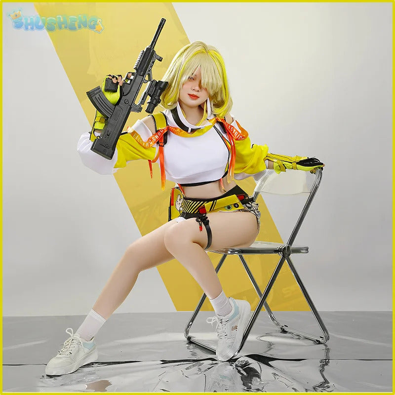 Shusheng-R NIKKE:The Goddess of Victory Elegant Cosplay Elegg Costume Coat waist bag shorts gloves belt accessories Halloween sweet set