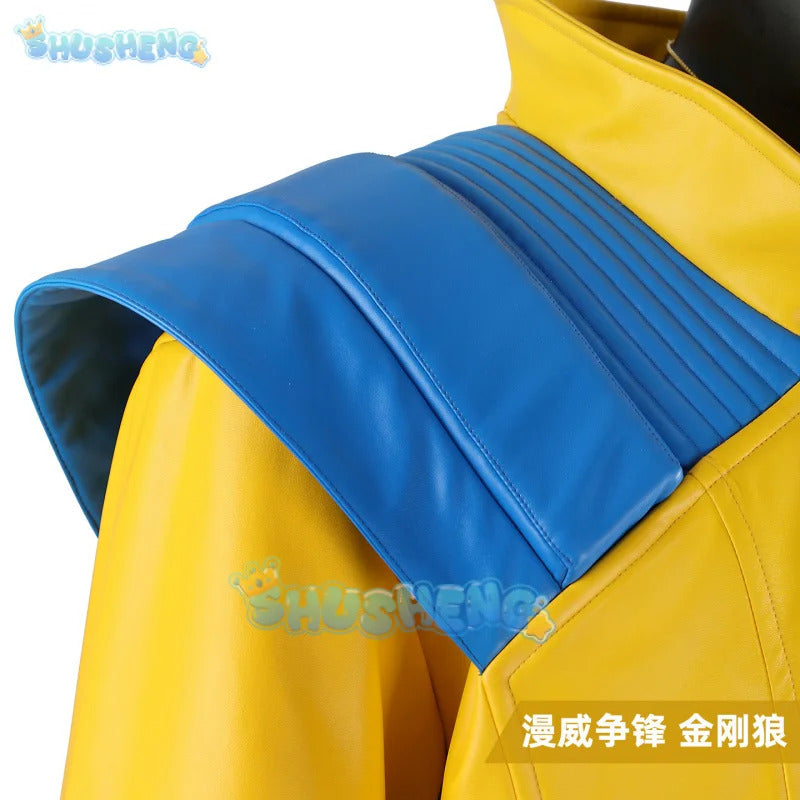 Rivals WOLVERINE Cosplay Costume Men Jacket Pant Superhero Rival Costume Logan Coat Outfit Male Halloween Clothes Party Full Set