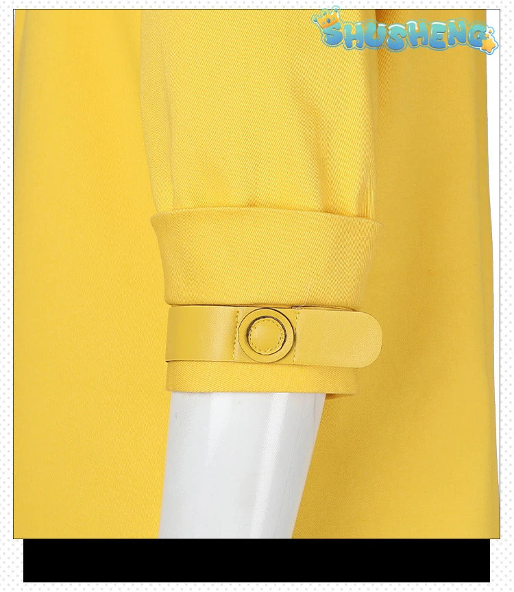 Super Villain Fantasia X 97 Cosplay Jubilee Cosplay Costume Disguise For Girls Women Adult Coat PantsHalloween Carnival Suit
