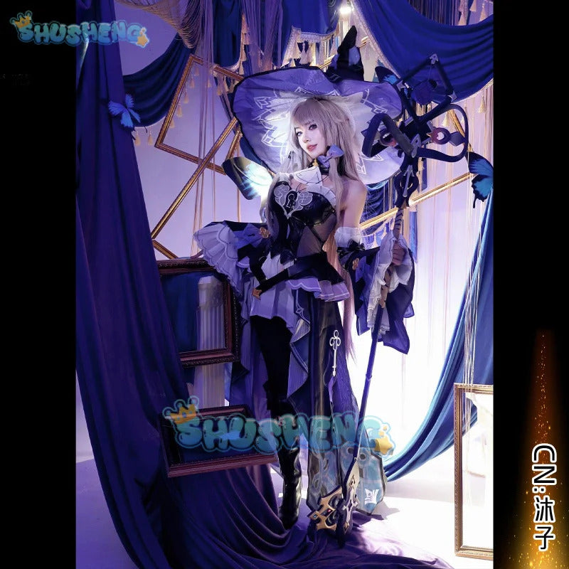 The Herta Cosplay Costume Honkai: Star Rail Uniform Halloween Carnival Party Christmas Play Role Clothes Clothing for Women