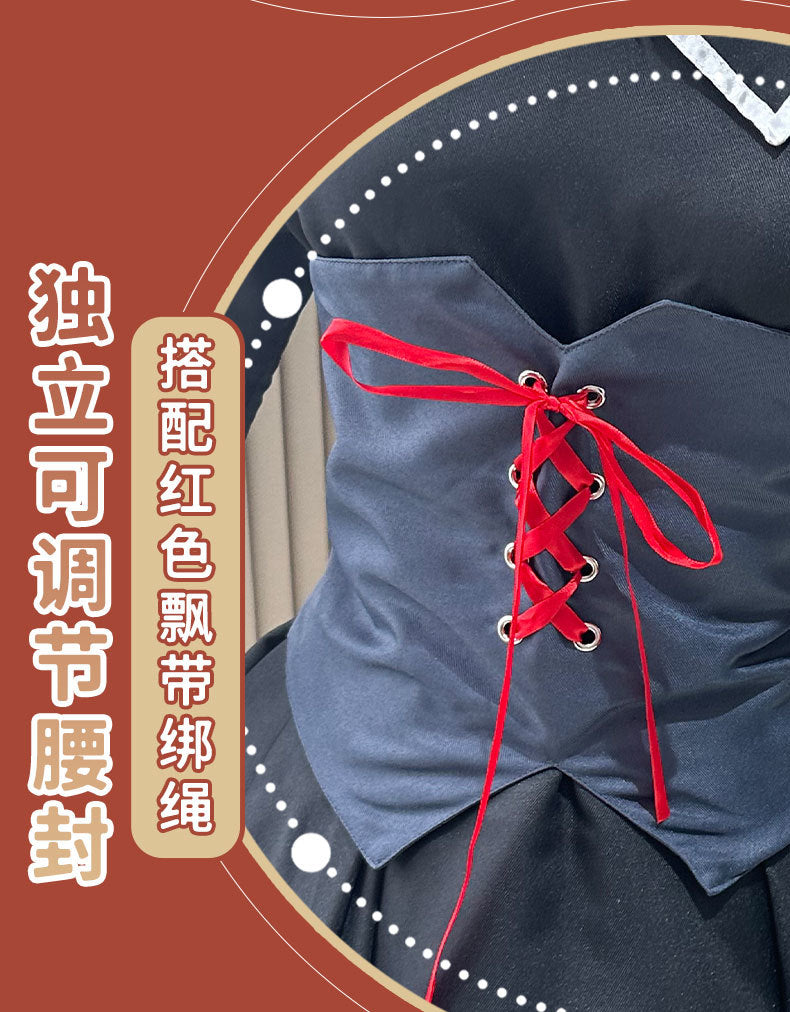 Anime Shugo Chara Cosplay Costumes Hoshina Utau Dresses Tsukiyomi Utau Girl's Princess Dress Suit Halloween Party Wigs Gifts