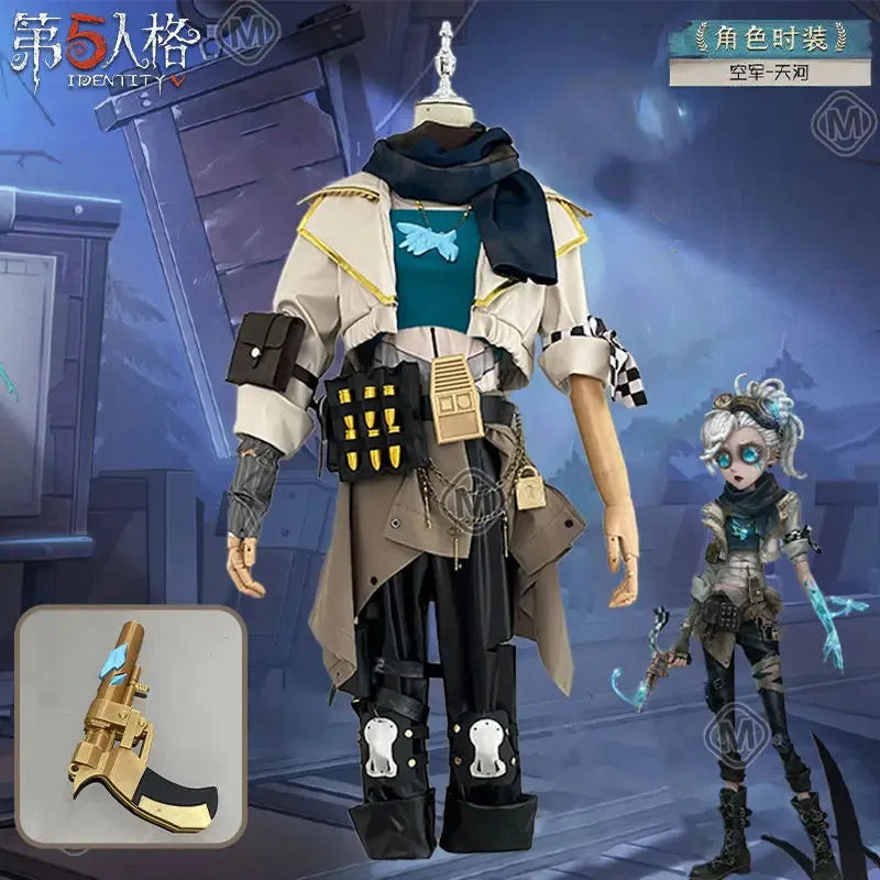 Identity Ⅴ Martha Behamfil Coordinator Cosplay Costume Halloween Party New Uniform Props Wig Accessories Men Women Fashion Set