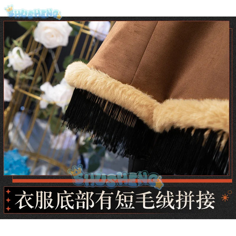 Reverse:1999 Windsong Cosplay Costume Coat shirt tie belt gloves necklace Halloween party Handsome man Woman uniform Full Set