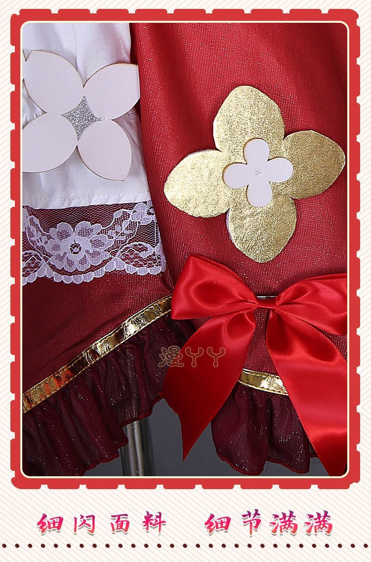 Klee Blossoming Starlight Cosplay Genshin Impact Klee New Skin Cosplay Wig Halloween Party Outfits for Girls