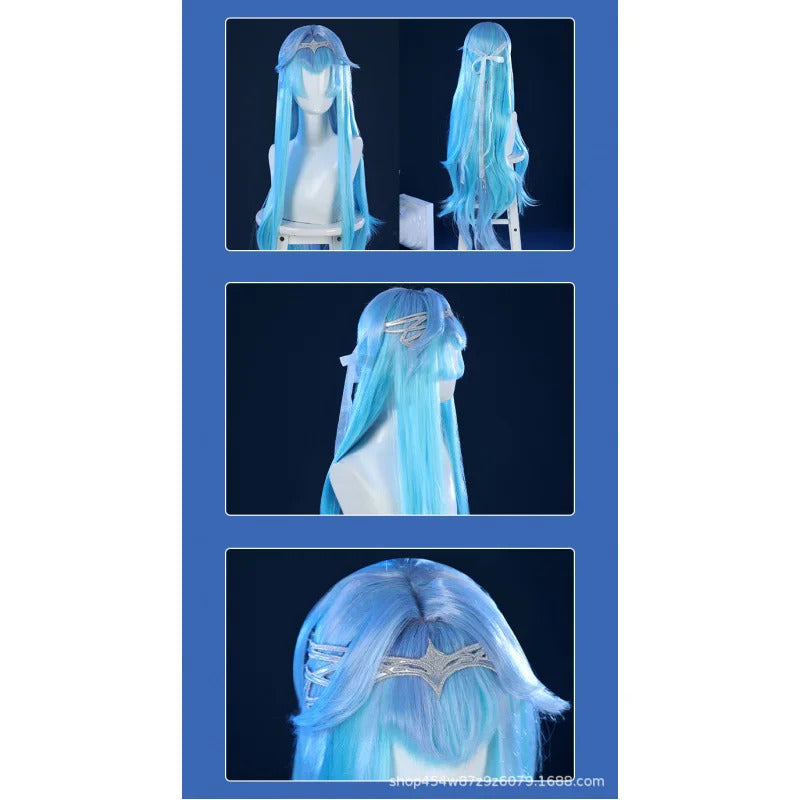 Game Path to Nowhere Hamel Cosplay Costume Sexy dress accessories leg rings props wig set Halloween women's Hamel New uniform