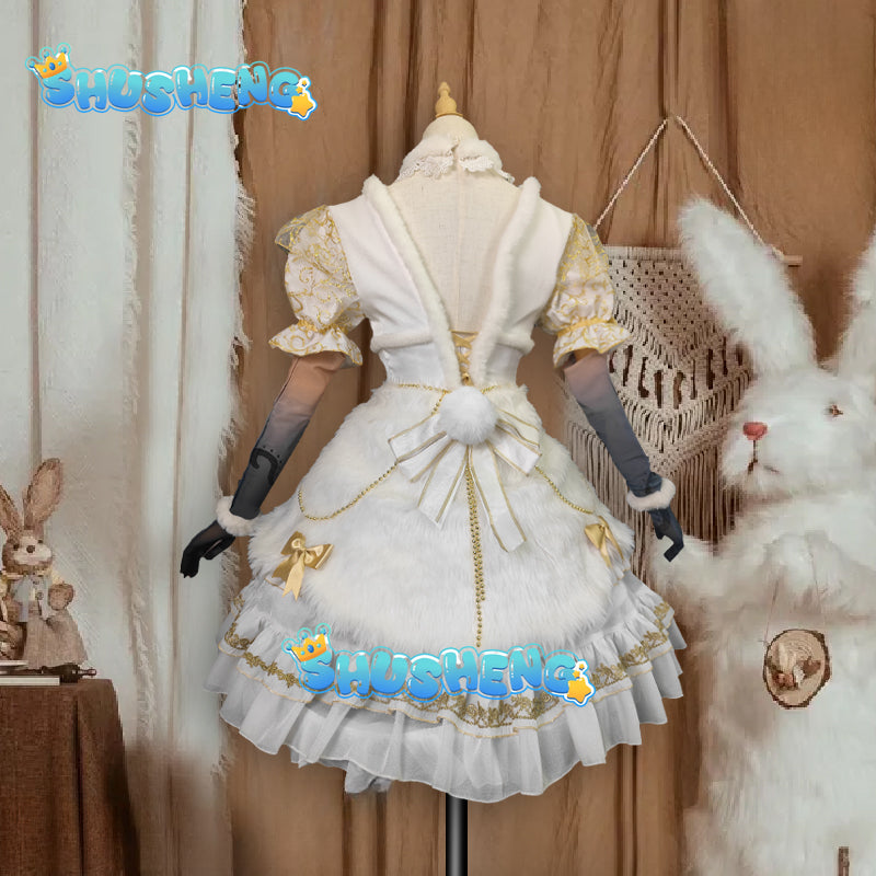 Game Identity V Little Girl Cosplay Girl memory Costumes Gorgeous sweet Lolita dress props accessories shawl Halloween party Set