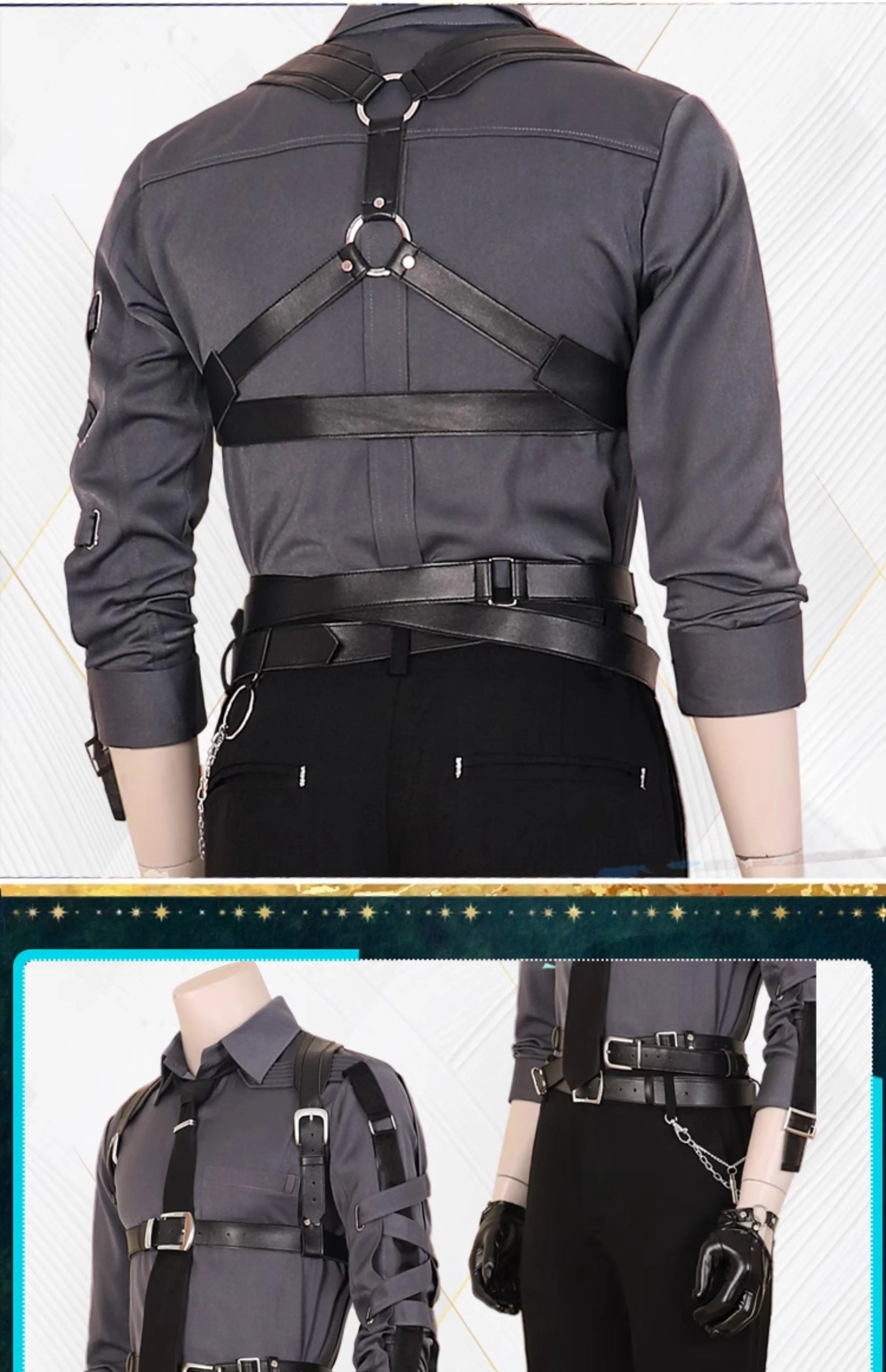 Love and Deepspace Xavier Sylus Rafayel Zayne Cosplay Costume Strict Restrictions Uniform Halloween Party Women Men Shusheng